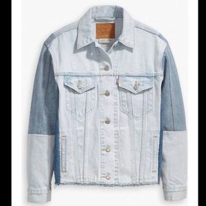 NWT LEVI’S PREMIUM EX BOYFRIEND TRUCKER JACKET S